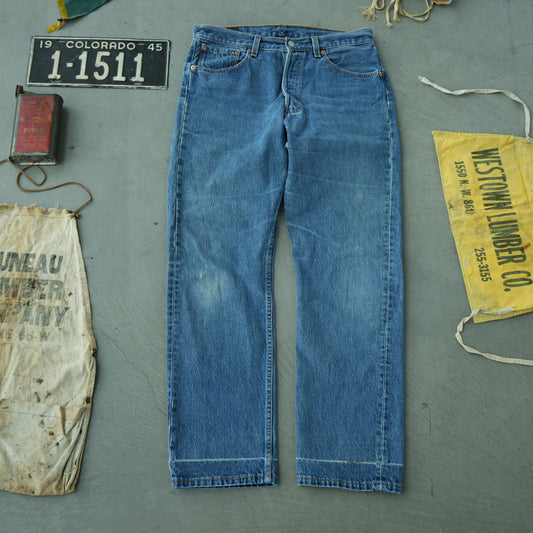 90’s Levi’s 501 Made in USA Denim Jeans