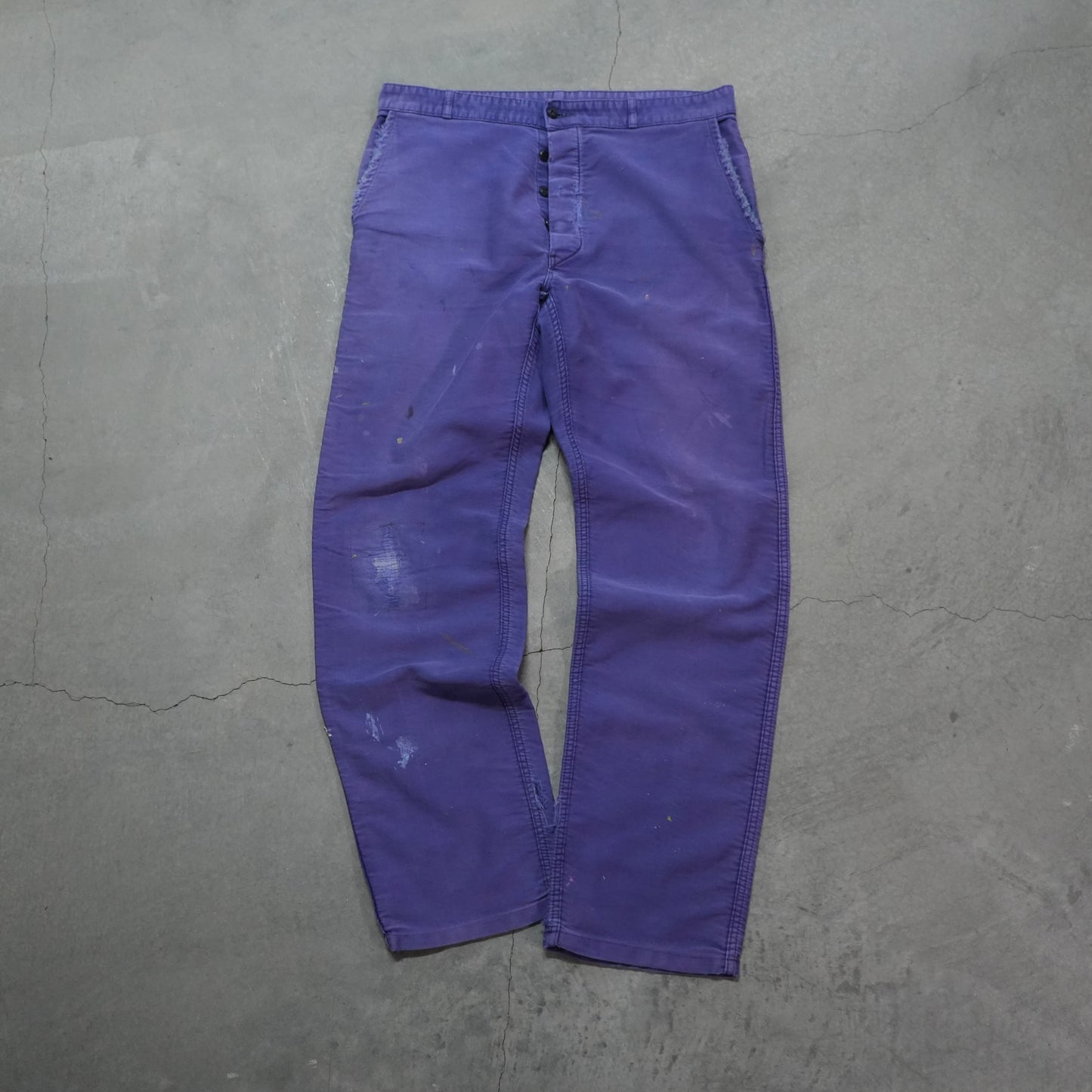 70s french moleskin work pants