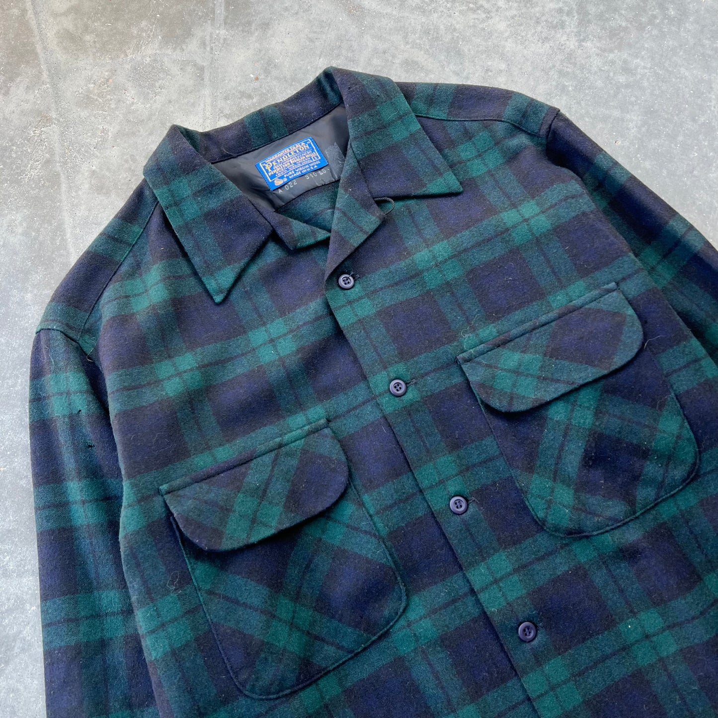 60s pendleton flannel