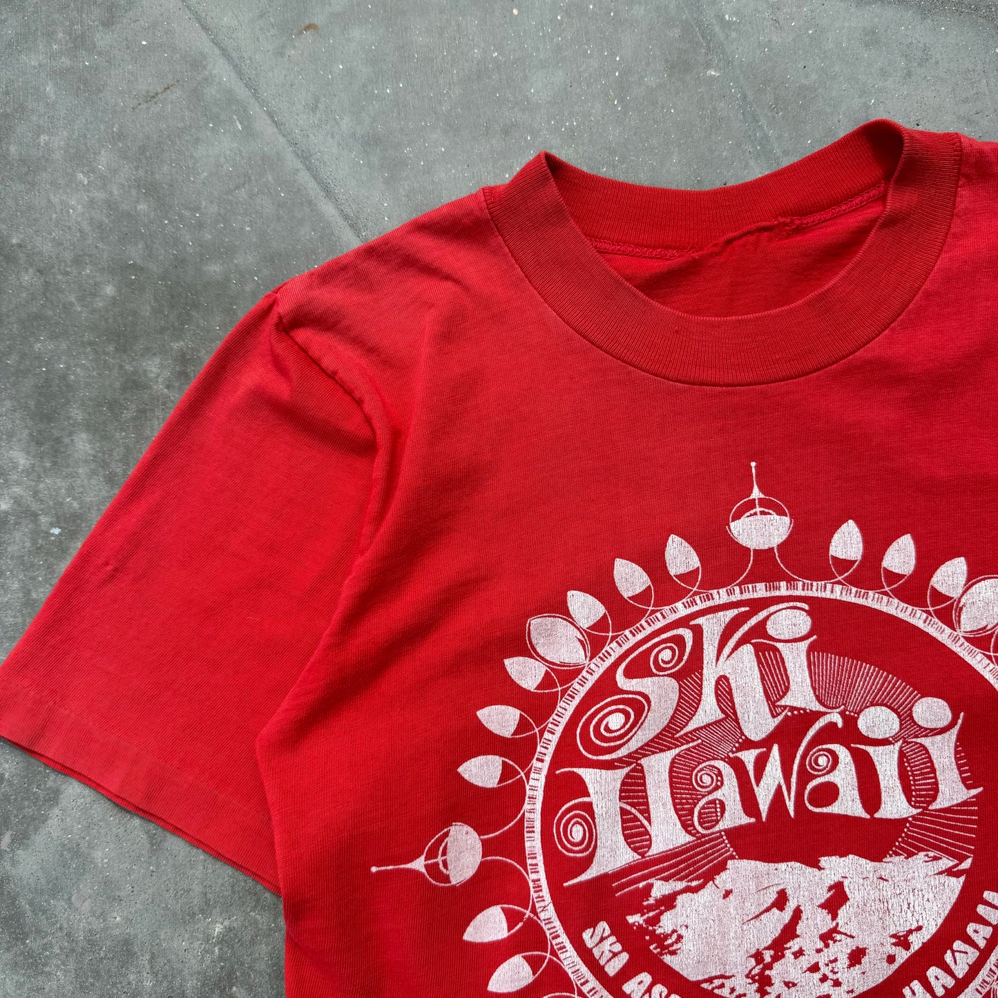 60s ski hawaii tee